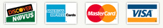 we accept credit card: